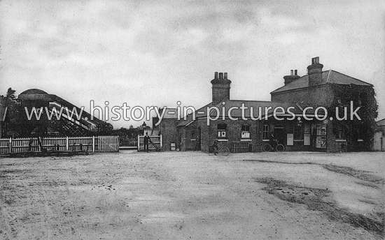 GER Station, Hatfield Peverel, Essex. c.1915